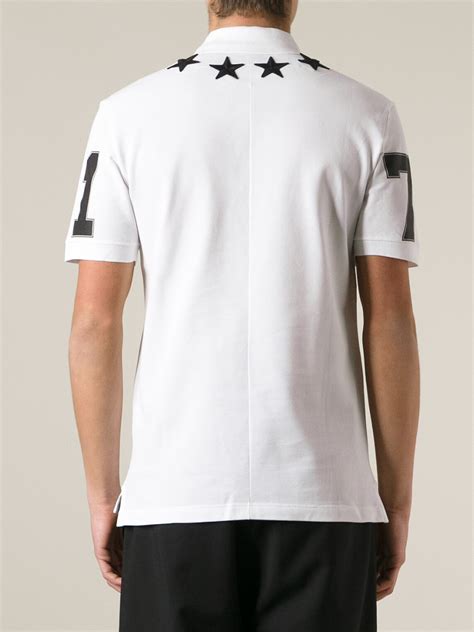 givenchy patch polo|givenchy polo shirts.